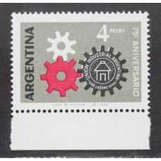 ARGENTINA 1962 GJ 1248A ESTAMPILLA VARIEDAD DE PAPEL MUY RARA Y ESTA MINT !!! U$ 45